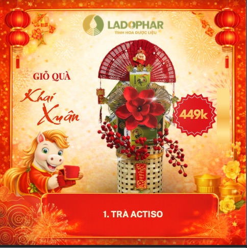 giỏ quà khai xuân